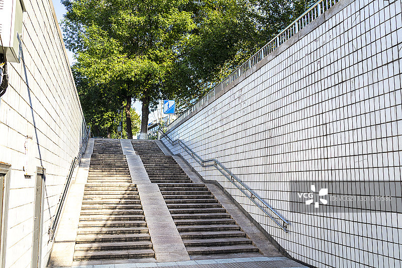 北京地下通道图片素材