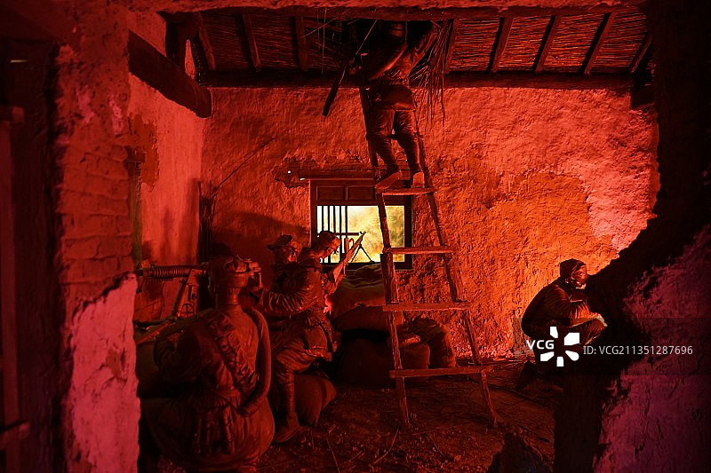 山东济南莱芜战役纪念馆图片素材