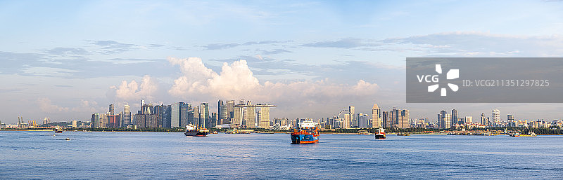新加坡共和国全景图片素材
