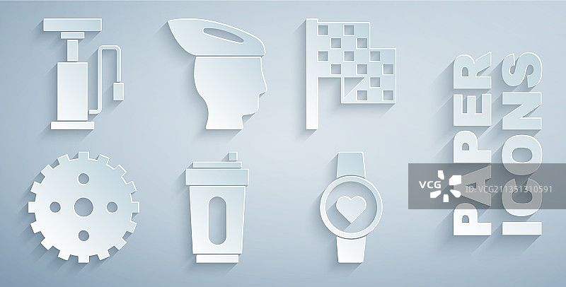 运动水壶方格旗图片素材