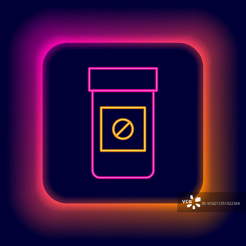 发光霓虹运动兴奋剂合成类药物线条图标图片素材