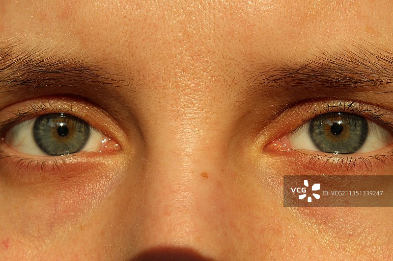 女性眼睛特写肖像图片素材