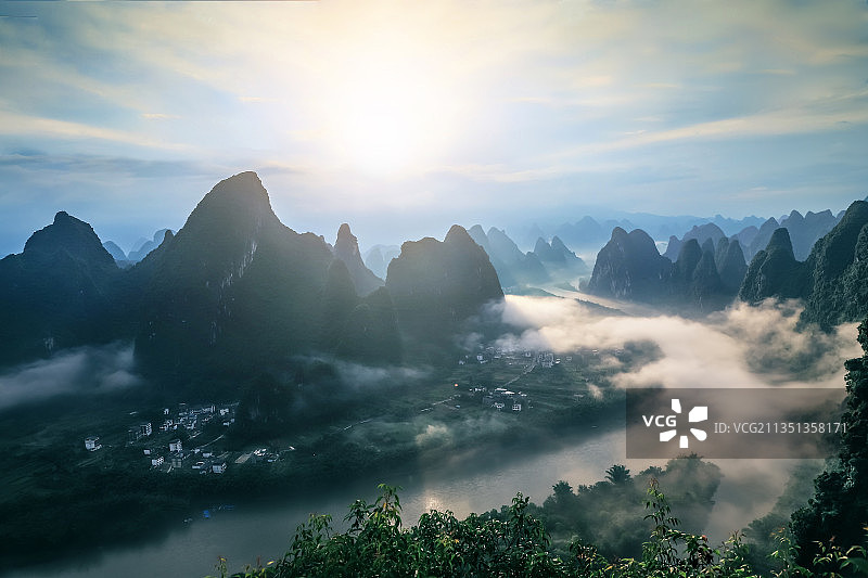 相公山风光图片素材