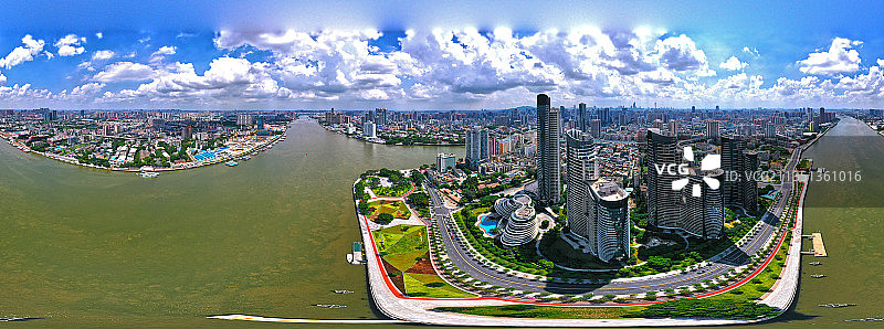 白鹅潭新貌图片素材