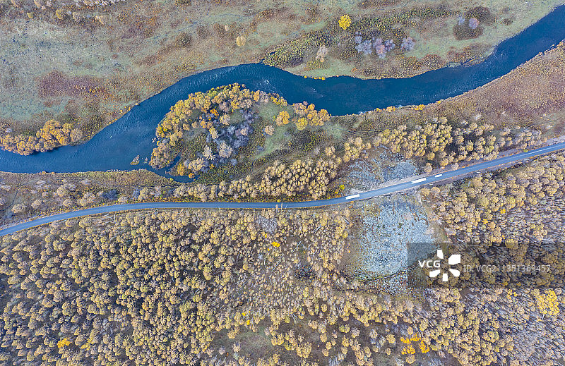 阿尔山国家森林公园哈拉哈河图片素材