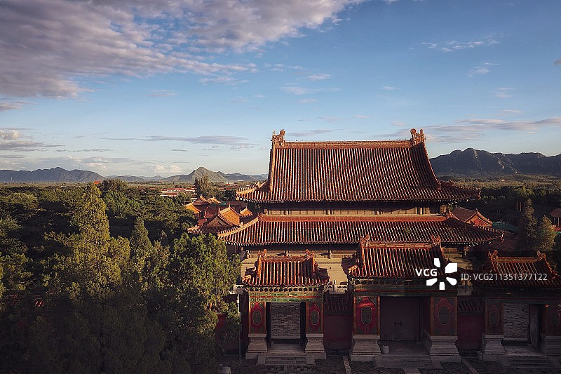 清东陵定陵图片素材