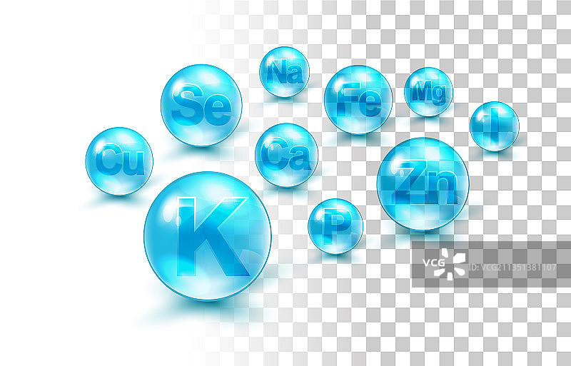 矿物复合套装图片素材