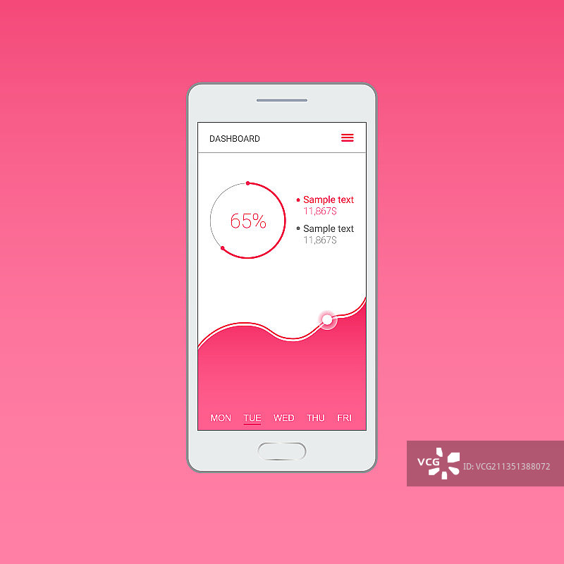 手机App数据处理分析设计图片素材