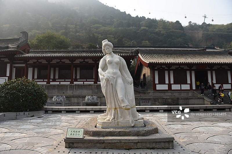 西安华清池图片素材