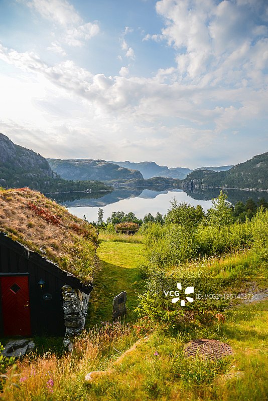 挪威福桑 municipality 的风景图片素材