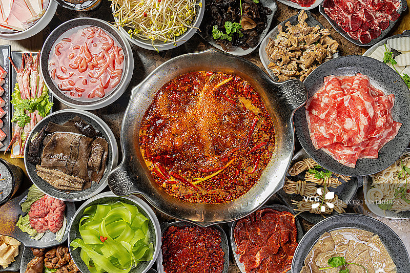 火锅 美食 四川 重庆图片素材