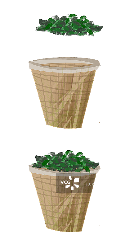 茶叶插画元素图片素材