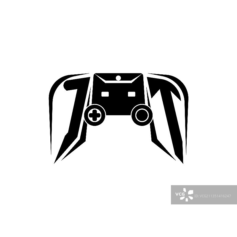 CT字母组合电竞游戏机图片素材