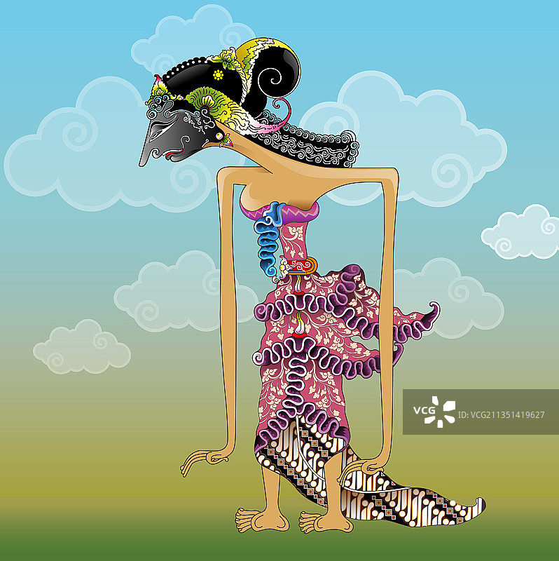 德鲁帕蒂皮影戏图片素材