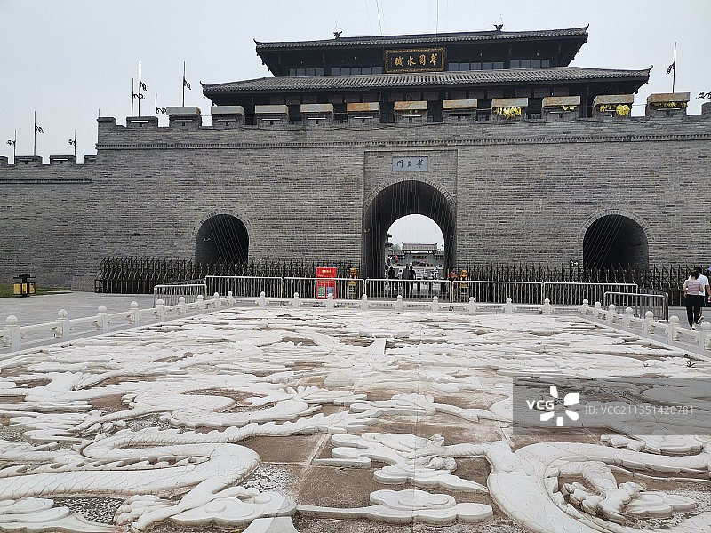 渭南莘国水城图片素材