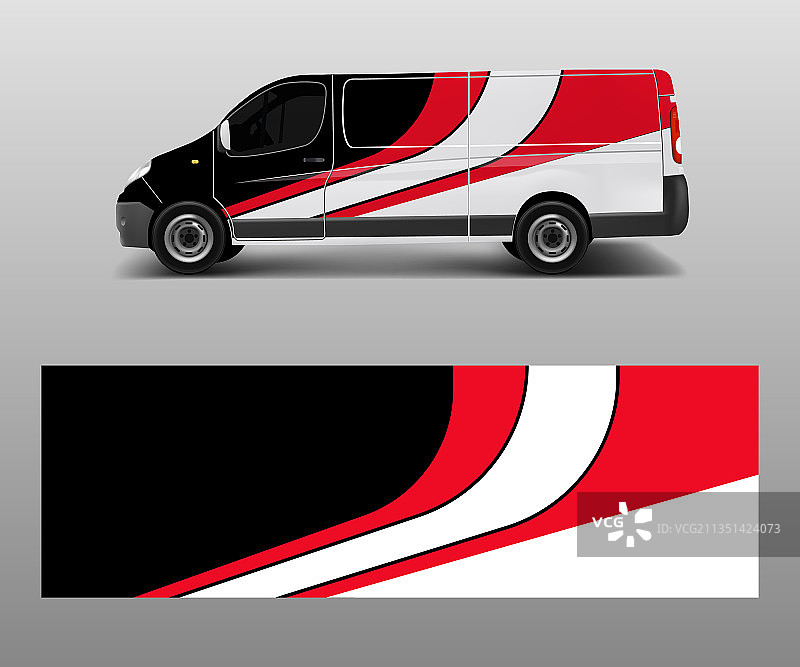 货车贴花设计图片素材