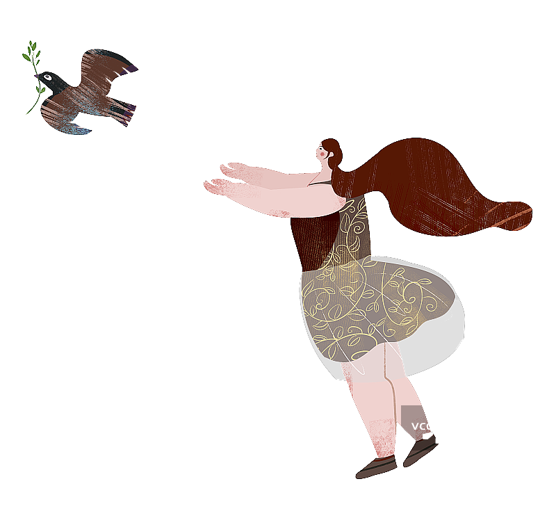 环境保护插画元素图片素材