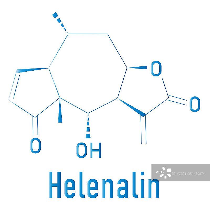 海莲娜林分子骨架式图片素材