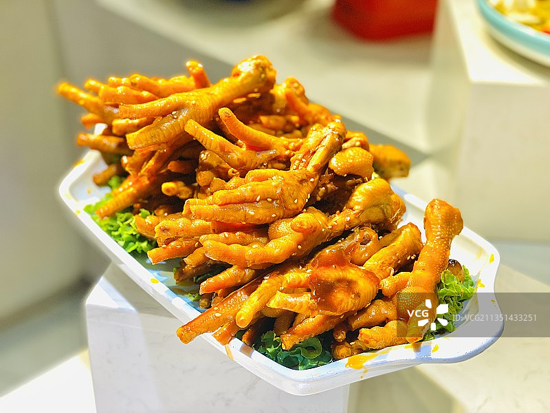 鸡爪图片素材