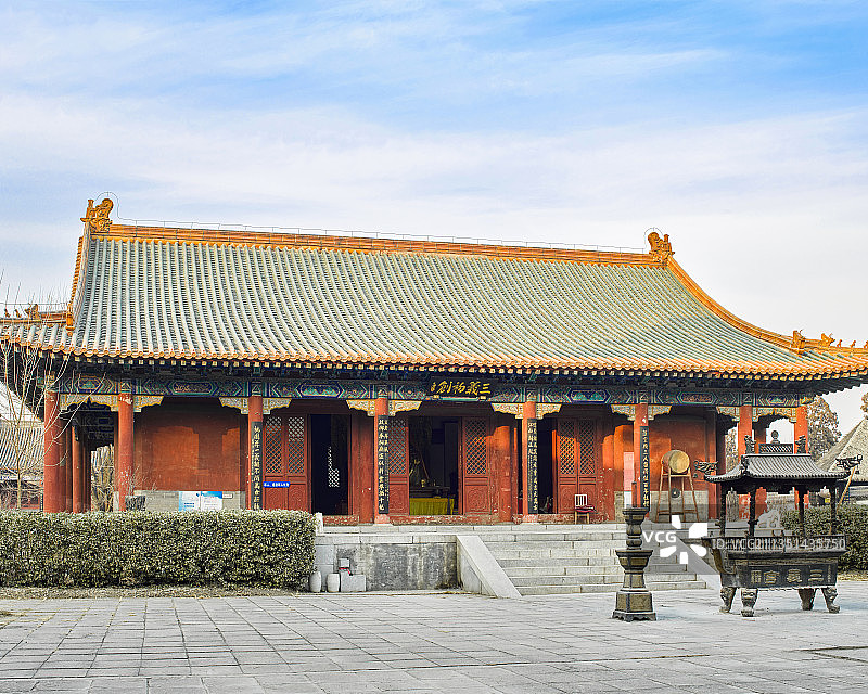河北省保定市涿州市三义宫风景区图片素材