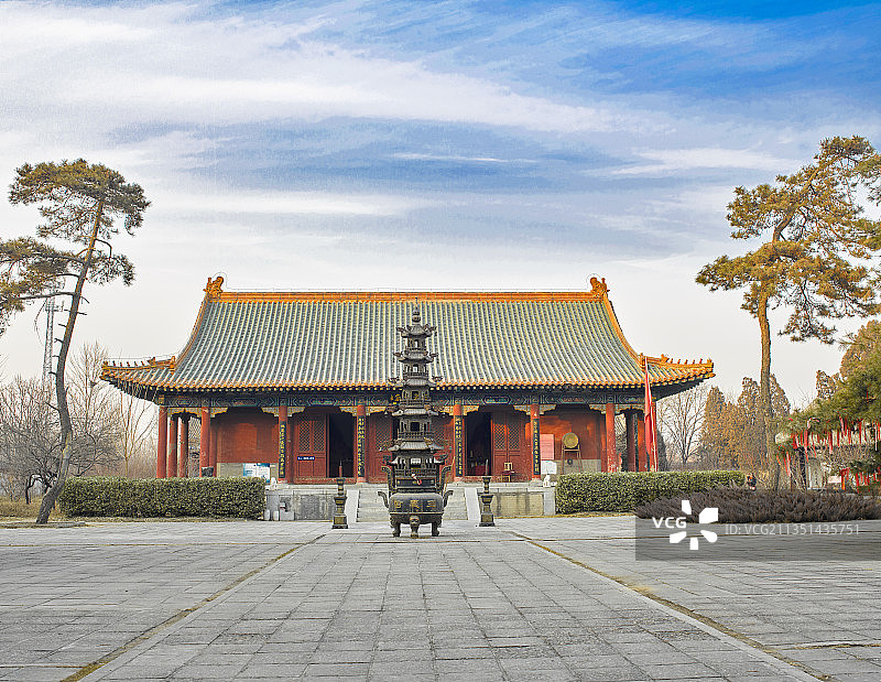 河北省保定市涿州市三义宫风景区图片素材