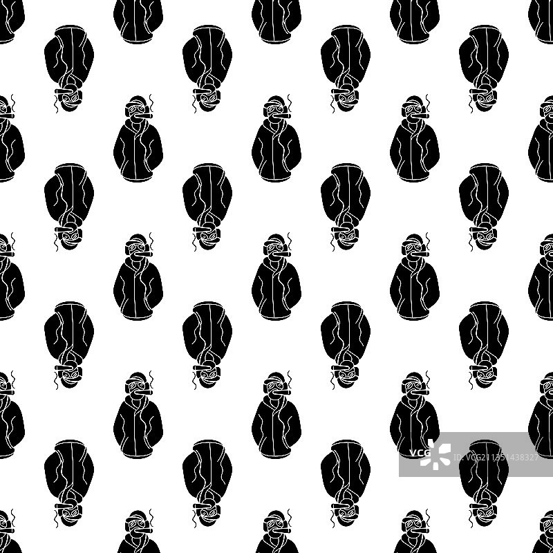 说唱歌手抽烟图案图片素材