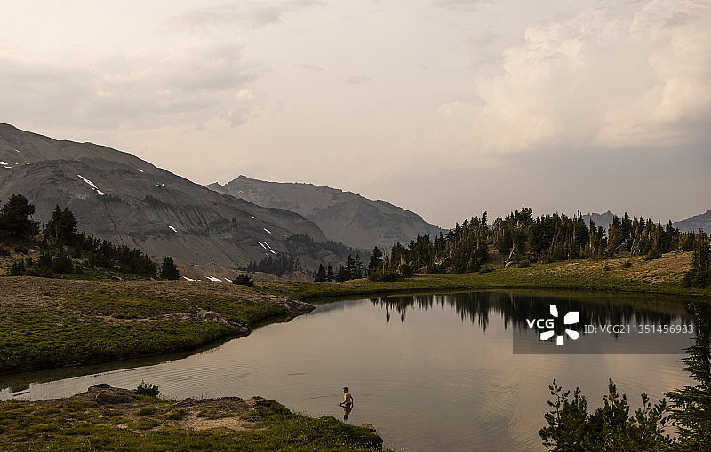 山羊岩荒野图片素材