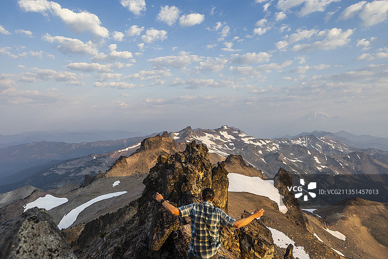 山羊岩荒野图片素材