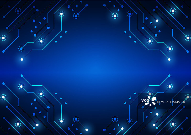 具有高技术电路技术背景图片素材