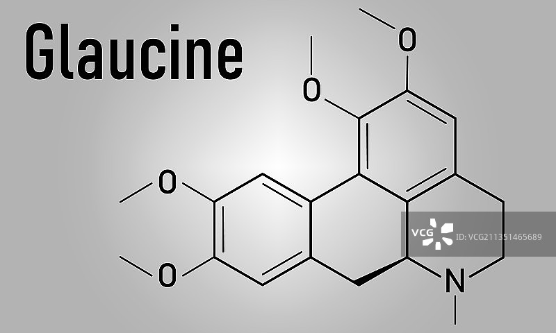 萝藦碱分子骨架式图片素材