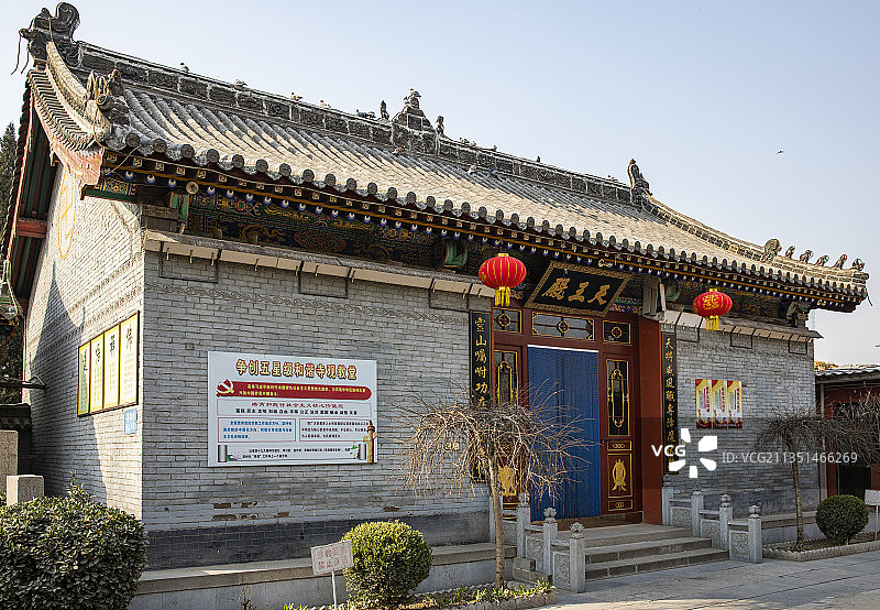 河北省石家庄市平山县甘泉寺图片素材