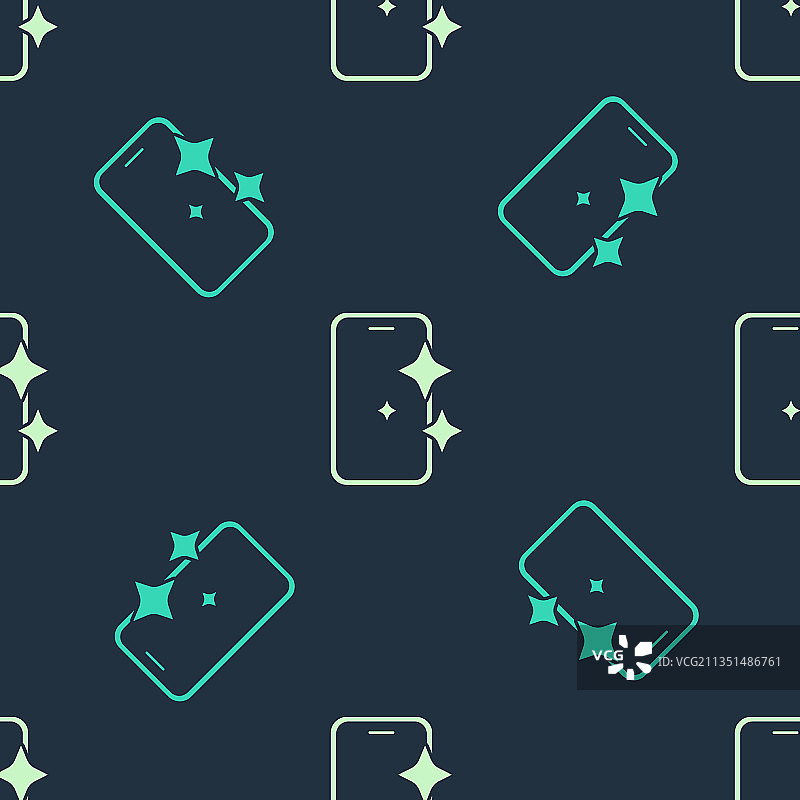 绿米色玻璃屏幕保护膜图片素材