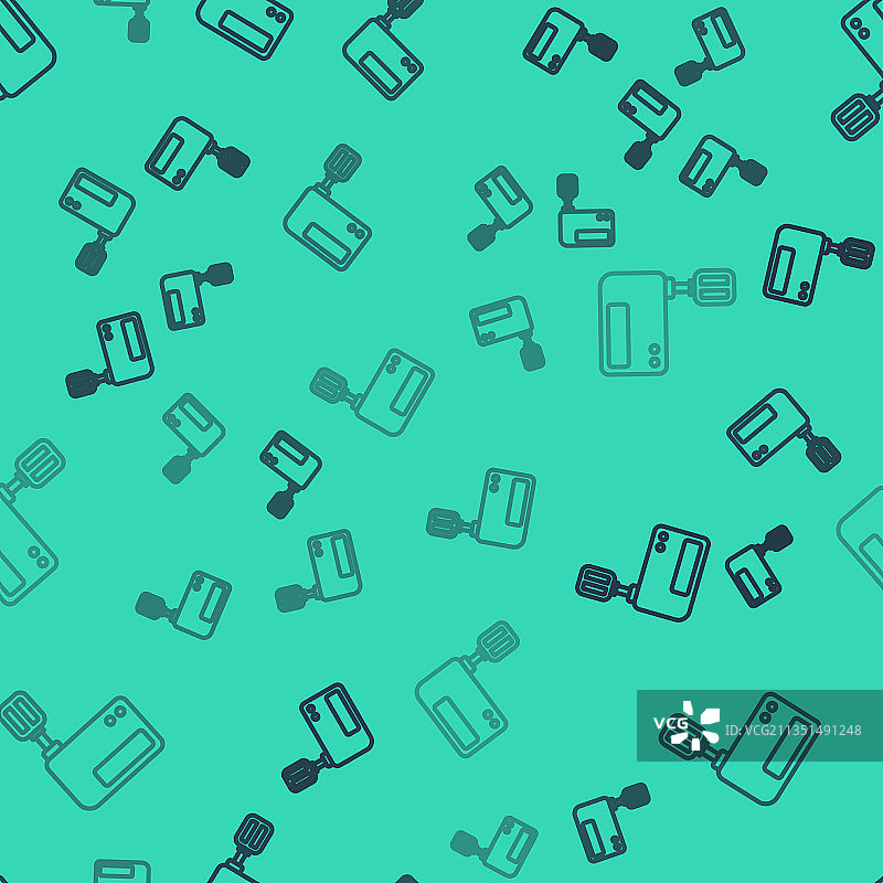 黑色线条电动搅拌器图标图片素材