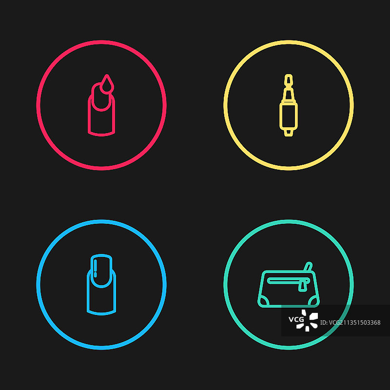 美甲、化妆包、研磨图片素材