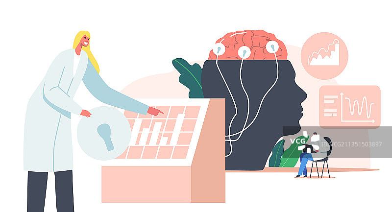 神经学科学男医生人物图片素材