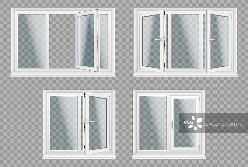 透明金属塑料窗户能源合集图片素材