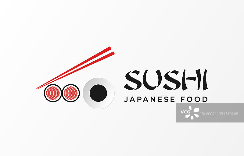 快餐店或寿司店logo图标图片素材