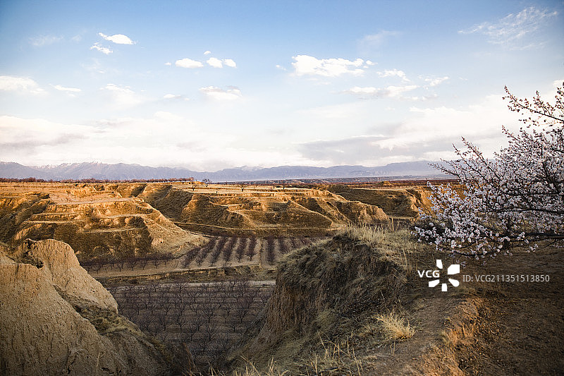 河北省张家口市蔚县自然风光图片素材