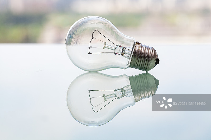 灯泡静物概念特写图片素材