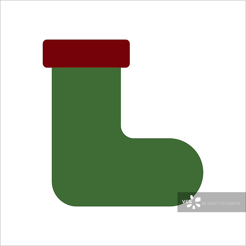 圣诞节彩色袜子图片素材