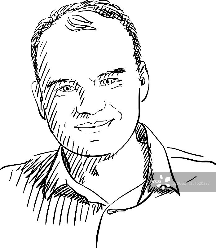 男人。图片素材