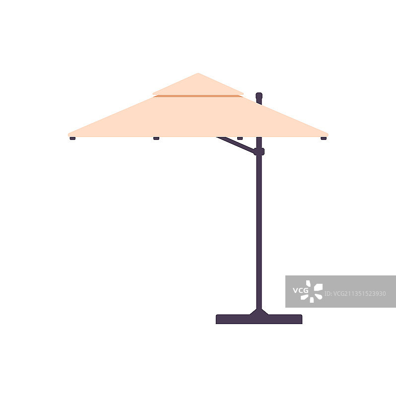 海滩防晒防雨遮阳伞图片素材