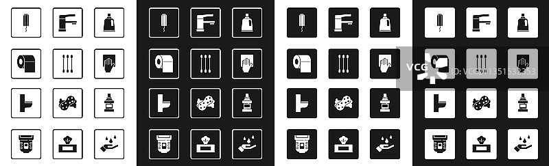 清洁剂棉签素材图片素材