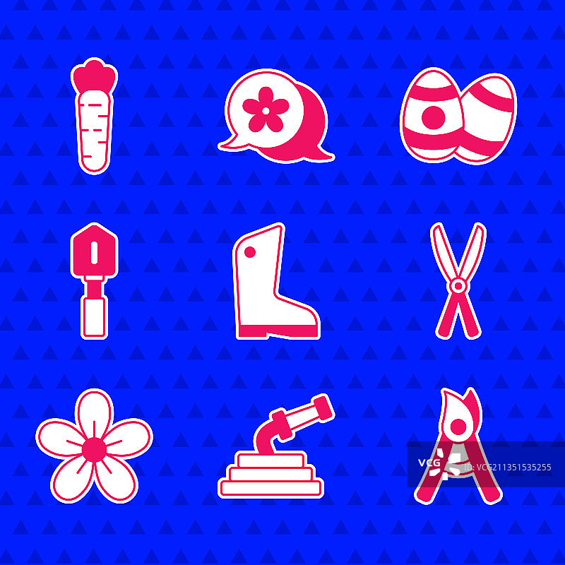 橡胶手套、花园软管和手工园艺图片素材