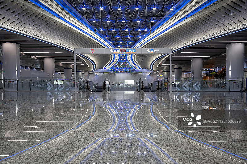 广州地铁18号线图片素材