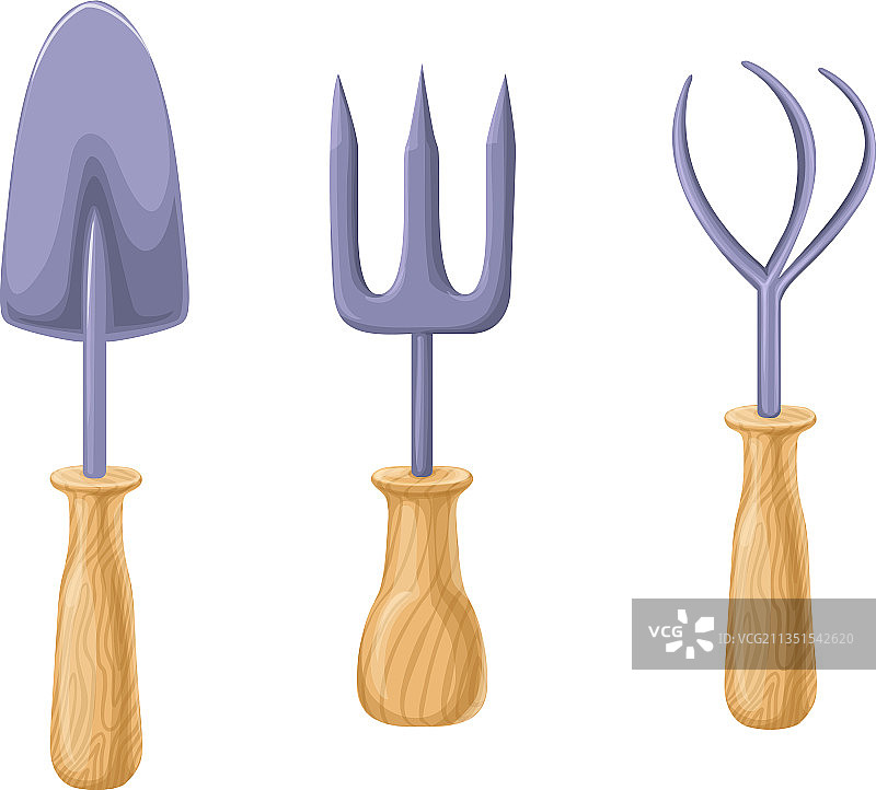 园艺叉图片素材