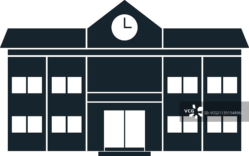 学校建筑图标图片素材