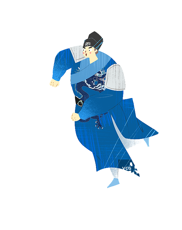 古装锦衣卫插画元素图片素材
