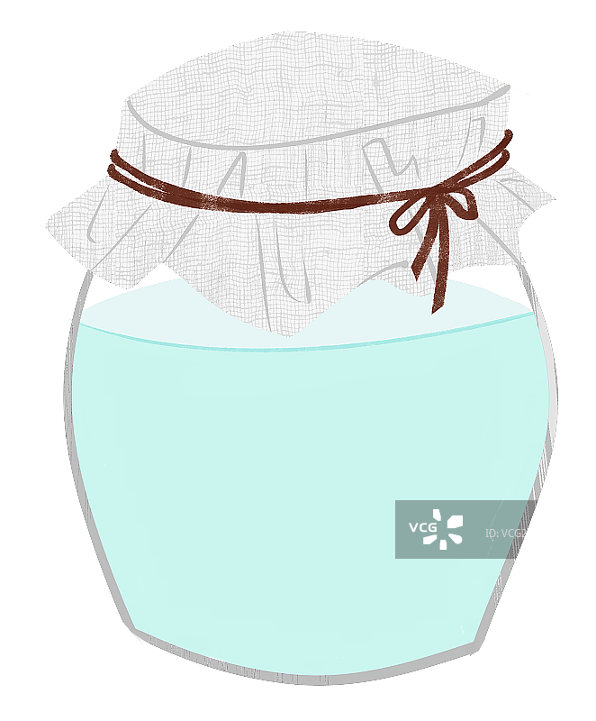 密封罐子插画元素图片素材