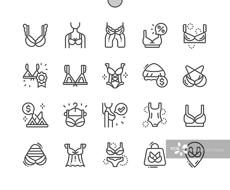 女士内衣文胸图片素材